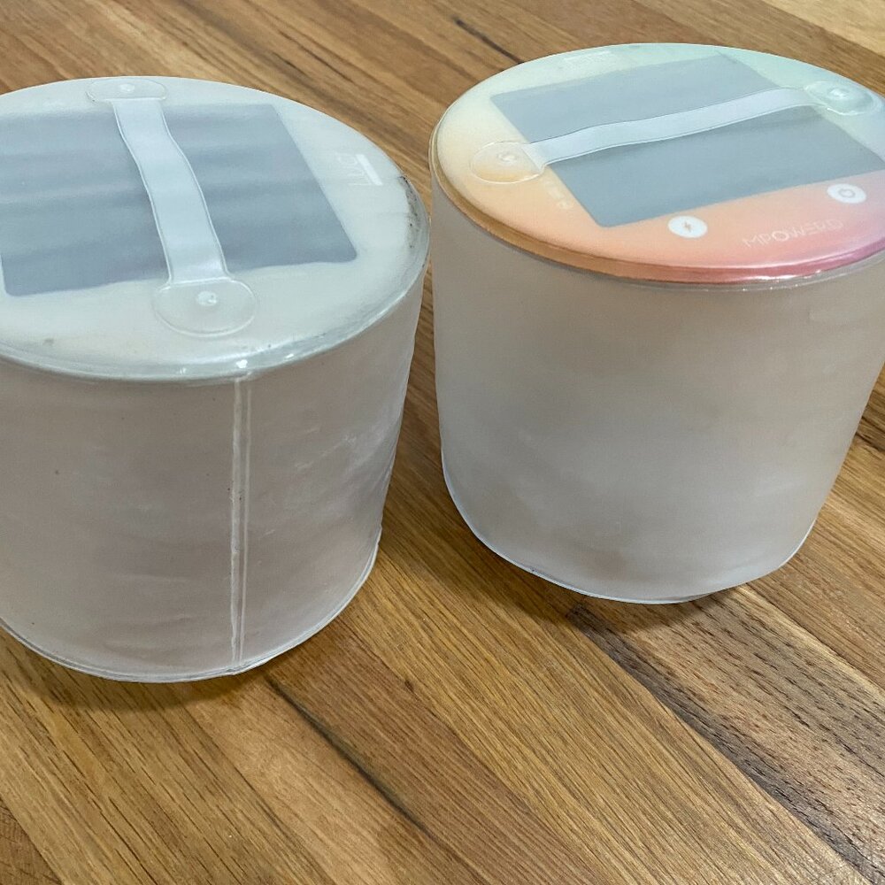 2 SOLAR LANTERNS